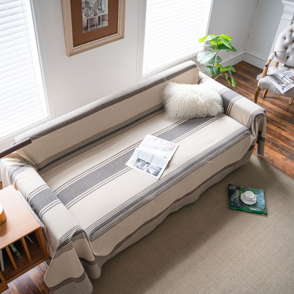 Woven Sofa Throw - Marina